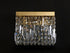 Zula Rectangular 2 Light Small Wall Lamp